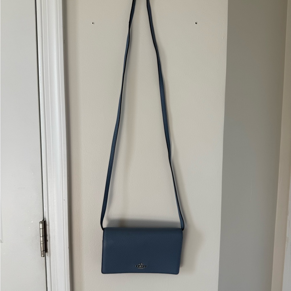 Coach Light Blue Crossbody Bag